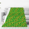 thumbnail image 1 of Bingfone Corn 4 Print Flannel Fleece Blanket Throw Blanket for Bed,Sofa,Couch,Travel,Camping(40"x30" ), 1 of 8