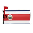 thumbnail image 1 of Bingfone Costa Rica Flag Magnetic Mailbox Cover Standard Size For Garden Yard Outdoor Decorations-21x18 In, 1 of 7