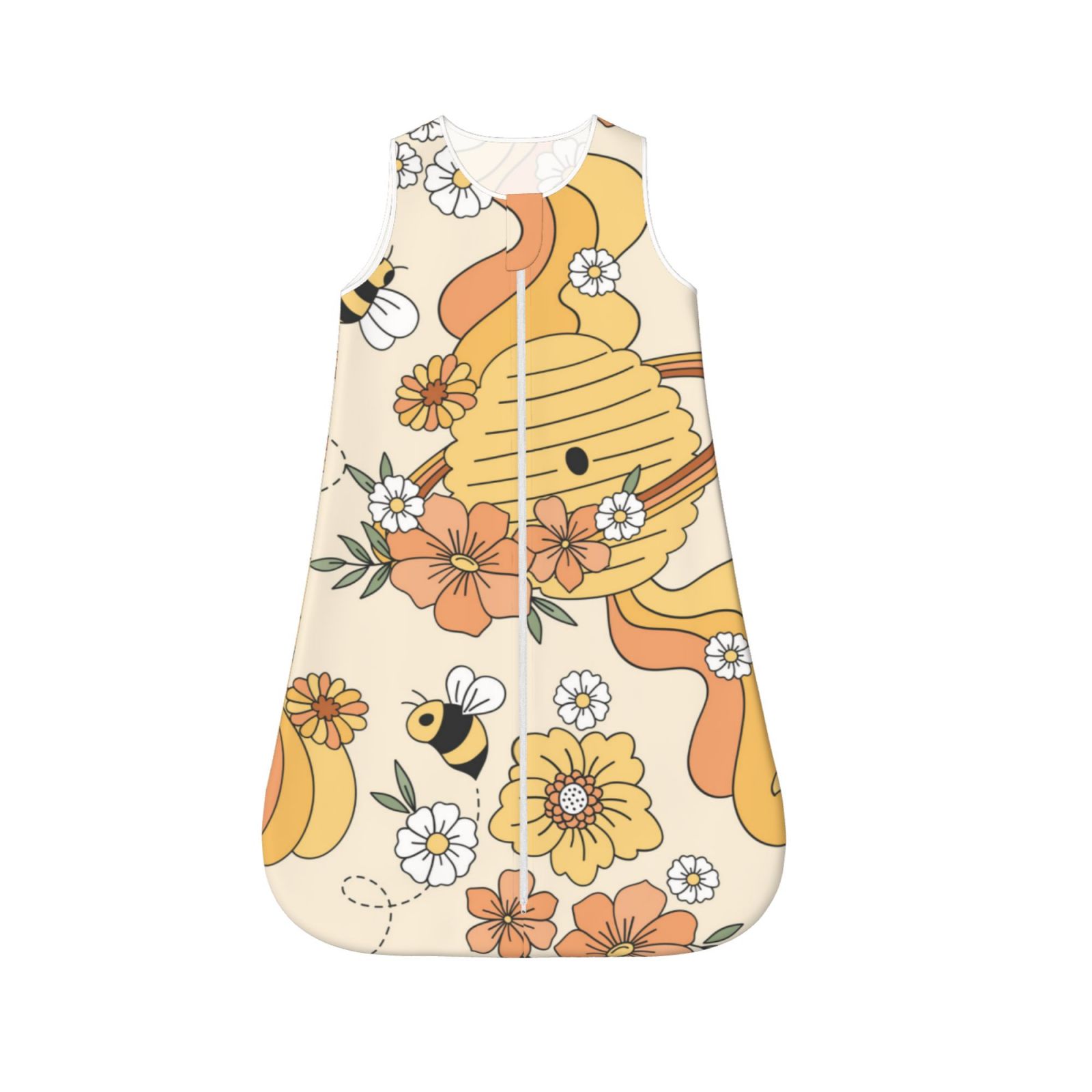 Bingfone Cotton Baby Sleep Sack,Baby Wearable Blanket, 2Way Zipper