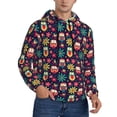 thumbnail image 1 of Bingfone Cute Animal Men's Drawstring Hoodie Long Sleeve Pocket Sweatshirts-3X-Large, 1 of 6