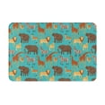 thumbnail image 1 of Bingfone Cute Animals Door Mat 16"x24" Front Entrance Non-Slip Low Profile Washable for Entryway, 1 of 7