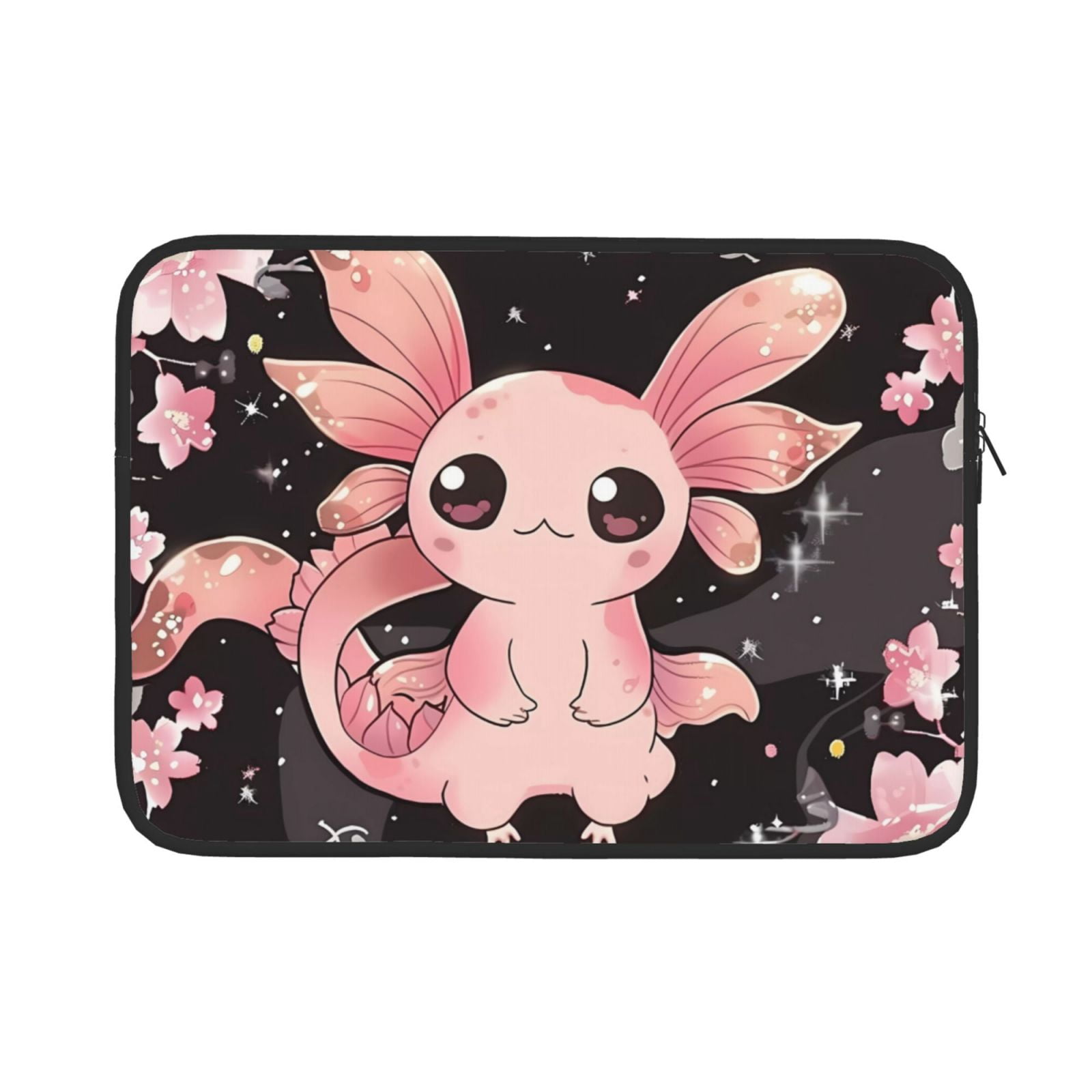 Bingfone Cute Axolotl Sakura Blossoms B Laptop Sleeve Case 13 inch ...