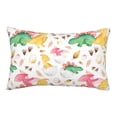 thumbnail image 1 of Bingfone Cute Baby Dinosaurs Standard Size Pillowcase, Long Staple Pure Cotton Envelope Closure Pillow Cover(without pillow core),16"X24", 1 of 9