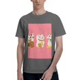 thumbnail image 1 of Bingfone Cute Cat Men'S Loose Fit Short-Sleeve Pocket T-Shirt, 1 of 7