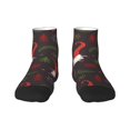 thumbnail image 1 of Bingfone Cute Christmas Gnomes Design Patterned Men'S Women'S Casual Cotton Socks, 1 of 9