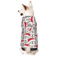 Bingfone Cute Christmas Hat Penguin Dog Clothes Hoodie, Pet Winter Coat