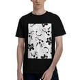 thumbnail image 1 of Bingfone Cute Cow And Milk Stains Men'S Loose Fit Short-Sleeve Pocket T-Shirt, 1 of 7