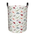 thumbnail image 1 of Bingfone Cute Dinosaur Waterproof Foldable Laundry Hamper Bucket with Handles for Storage Bin,Clothes Hamper (Small ), 1 of 6