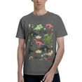 thumbnail image 1 of Bingfone Cute Dinosaurs Men'S Loose Fit Short-Sleeve Pocket T-Shirt, 1 of 7