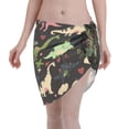 thumbnail image 1 of Bingfone Cute Dinosaurs Women's Sarong Swimsuit Cover Ups Bathing Suit Coverups Chiffon Beach Wrap Skirts, 1 of 7
