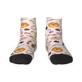 thumbnail image 1 of Bingfone Cute Dog Design Patterned Men'S Women'S Casual Cotton Socks, 1 of 9