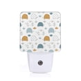 thumbnail image 1 of Bingfone Cute Doodle Turtles Print Night Lights Plug into Wall,Dusk to Dawn,Bright Nightlight Auto-On/Off, for Adults Kids Room Bedroom Bathroom Hallway Kitchen, 1 of 7