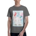 thumbnail image 1 of Bingfone Cute Elephant Men'S Loose Fit Short-Sleeve Pocket T-Shirt, 1 of 7