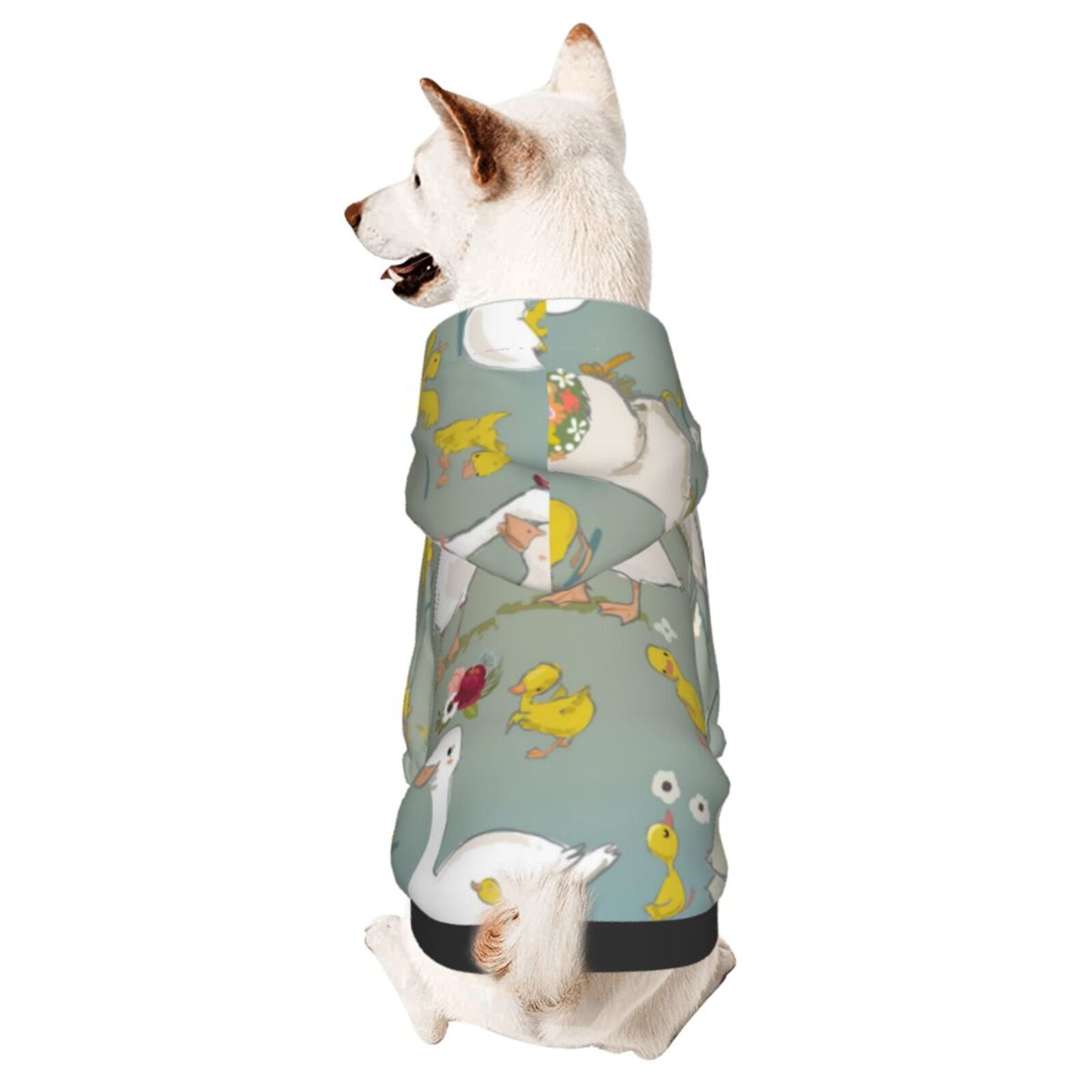 Bingfone Cute Farm Birds Dog Clothes Hoodie, Pet Winter Coat,Puppy Sweatshirts For Small Dogs
