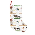thumbnail image 1 of Bingfone Cute Farm Print Personalized Christmas Stocking - Snowman Design Large 18 inch,Family Holiday Season Decor, 1 of 8