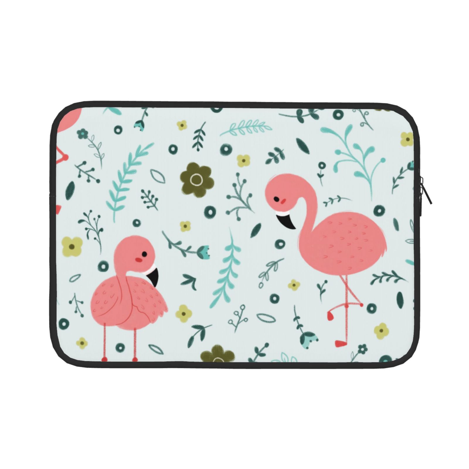Flamingo Computer Case Bingfone Cute Flamingo Laptop Sleeve Case 13 Inch, 360° Protective ...