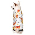 Bingfone Cute Fox with Heart Dog Clothes Hoodie, Pet Winter Coat,Puppy