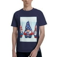 thumbnail image 1 of Bingfone Cute Gnomes In Usa1 Men'S Loose Fit Short-Sleeve Pocket T-Shirt, 1 of 7