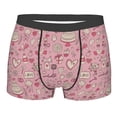 thumbnail image 1 of Bingfone Cute Love Men's Underwear - Casual Stretch Boxer Briefs-Medium, 1 of 7