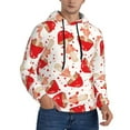 thumbnail image 1 of Bingfone Cute Mushroom Men'S Drawstring Hoodie Long Sleeve Pocket Sweatshirts-X-Large, 1 of 1
