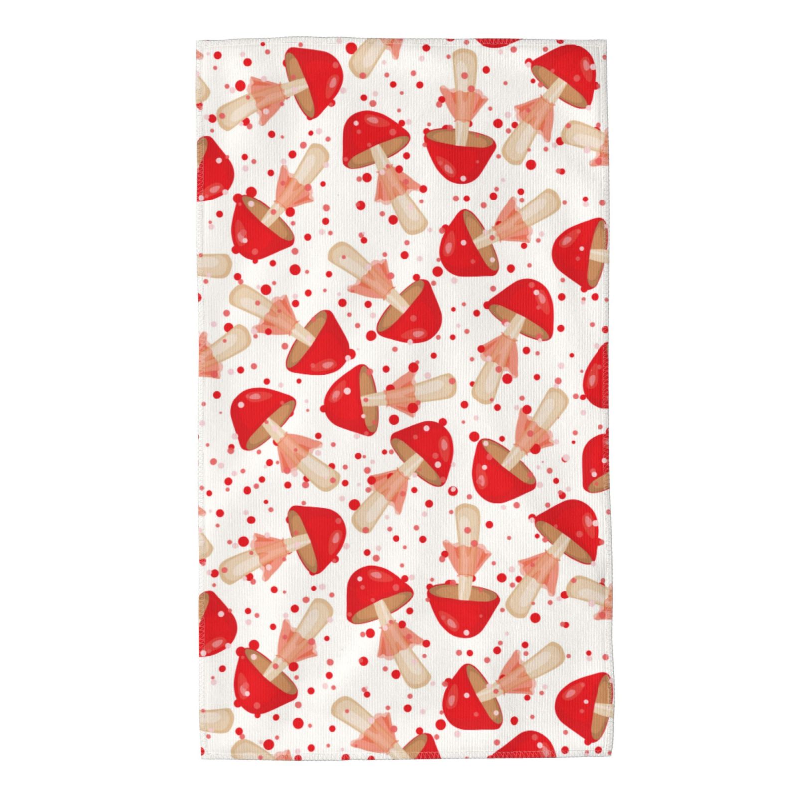 Bingfone Cute Mushroom Ultra Absorbent & Soft Hand Towels For Bath