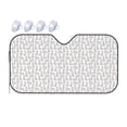 thumbnail image 1 of Bingfone Cute Rabbit Car Windshield Sunshade,Sun Foldable Sun Shield Sun Visor for Car - Small, 1 of 8