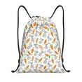 thumbnail image 1 of Bingfone Cute Rabbit Drawstrings Backpacks Bags for Men Women Gym Drawstrings Bag-Small, 1 of 8