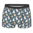 thumbnail image 1 of Bingfone Cute Rabbit Men's Underwear - Casual Stretch Boxer Briefs-XX-Large, 1 of 7