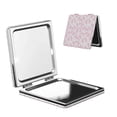 thumbnail image 1 of Bingfone Cute Rabbit Print Compact Vanity Makeup Mirror for Men Women Girls for Pocket Purse Wallet Handbag,Portable Small Handheld Beauty Mirror-Square, 1 of 9