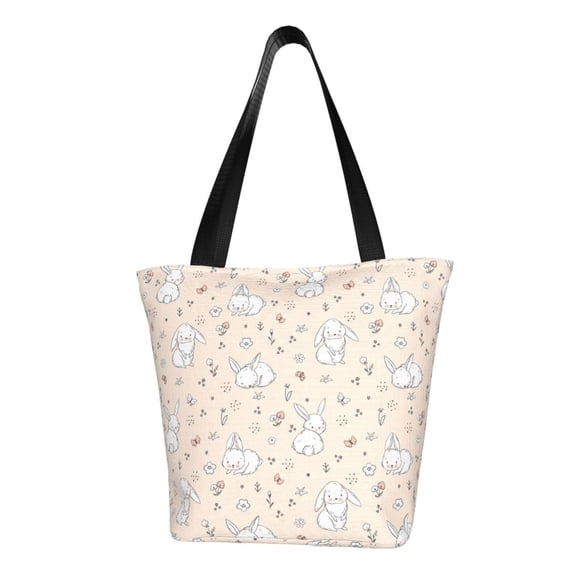 Bingfone Cute Rabbit Women Shoulder Tote Bags Casual Bag Ladies Shopping Handbag