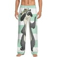 thumbnail image 1 of Bingfone Cute Raccoon Mens All Over Print Sleep Pajama Pants-Small, 1 of 9