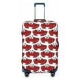thumbnail image 1 of Bingfone Cute Red Crab Luggage Cover Washable Suitcase Cover Protector Anti-scratch Suitcase cover Fits 18-32 Inch Luggage, 1 of 8