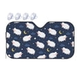 thumbnail image 1 of Bingfone Cute Sheep 1 Car Windshield Sunshade,Sun Foldable Sun Shield Sun Visor for Car - Small, 1 of 8