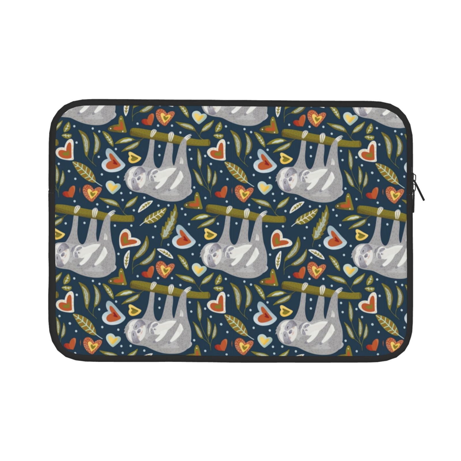 Bingfone Cute Sloth Laptop Sleeve Case 13 inch , 360° Protective ...