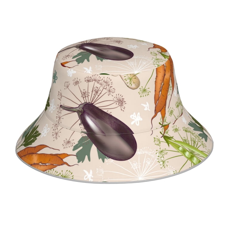 Reversible Bucket Hat with Strap, Packable Sun Hat for Hiking Beach Women Wide Brim Sun Hat Floral Reversible Bohemian Outdoor  main image 2
