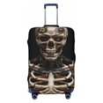 thumbnail image 1 of Bingfone Cyber Skeleton With Tattoos Luggage Cover Washable Suitcase Cover Protector Anti-scratch Suitcase cover Fits 18-32 Inch Luggage (No luggage included), 1 of 8