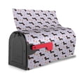 thumbnail image 1 of Bingfone Dachshund Dog Puppy Magnetic Mailbox Cover Standard Size for Garden Yard Outdoor Decorations-21x18 in, 1 of 7