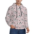 thumbnail image 1 of Bingfone Dachshund Dog Puppy Men's Drawstring Hoodie Long Sleeve Pocket Sweatshirts-4X-Large, 1 of 6