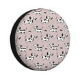 thumbnail image 1 of Bingfone Dachshund Dog Puppy Spare Tire Cover Weatherproof Universal Wheel Protectors for RV Camper Travel Trailer SUV Truck-17 inch, 1 of 8
