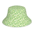 Bingfone Daisies Flowers Bucket Hat for Men Women,Packable Reversible