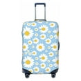 thumbnail image 1 of Bingfone Daisies Flowers Luggage Cover Washable Suitcase Cover Protector Anti-scratch Suitcase cover Fits 18-32 Inch Luggage, 1 of 8