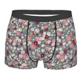 thumbnail image 1 of Bingfone Daisies Flowers Men's Underwear - Casual Stretch Boxer Briefs-Large, 1 of 7