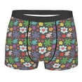 thumbnail image 1 of Bingfone Daisies Flowers Men's Underwear - Casual Stretch Boxer Briefs-Small, 1 of 7