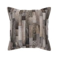 thumbnail image 1 of Bingfone Decorative Pillow Covers 16"X16" Wooden Texture Couch Pillow Cases Modern Farmhouse Covers For Couch Sofa Bed, 1 of 9