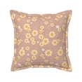 thumbnail image 1 of Bingfone Decorative Pillow Covers 16"x16" Cute Bee Couch Pillow Cases Modern Farmhouse Covers for Couch Sofa Bed, 1 of 9