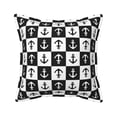 thumbnail image 1 of Bingfone Decorative Pillow Covers 16"x16" Nautical Anchors1 Couch Pillow Cases Modern Farmhouse Covers for Couch Sofa Bed, 1 of 9