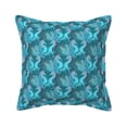 thumbnail image 1 of Bingfone Decorative Pillow Covers 16"x16" Seahorse Couch Pillow Cases Modern Farmhouse Covers for Couch Sofa Bed, 1 of 9