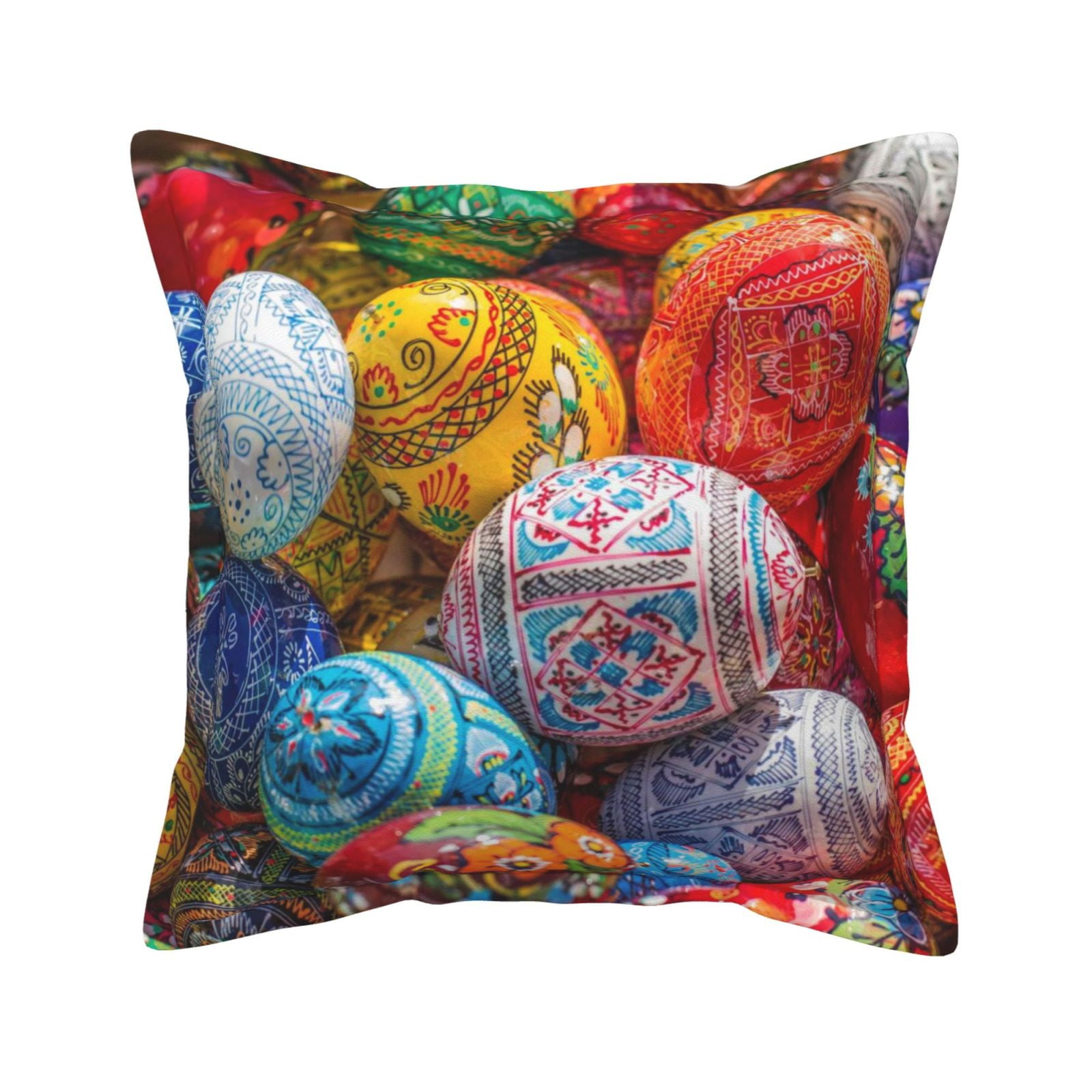 Happy Easter Eggs Quilted Sofa Cover NCU0NTD1571