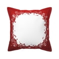 thumbnail image 1 of Bingfone Decorative Pillow Covers 18"X18" Winter Christmas Snowflake Couch Pillow Cases Modern Farmhouse Covers For Couch Sofa Bed, 1 of 9