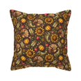 Bingfone Decorative Pillow Covers 18"x18" Chrysanthemum turkey Couch
